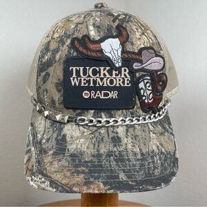 BRAND NEW Upcycled Tucker Wetmore Camo Hat Cap Western Country Music
